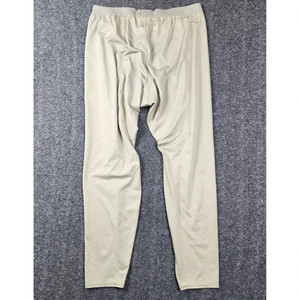 US‎ Army Base Layer Drawers Mens Large Tan ECWCS Gen III Polartec Thermal Pants